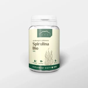 Spirulina BIO kapsułki 500mg 400 tabletek - Nanga