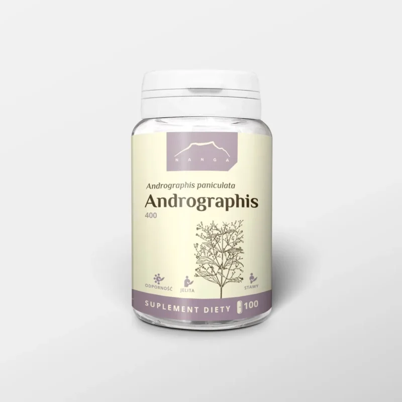 Andrographis 10% ekstrakt 400mg - 100 kaps. - Nanga