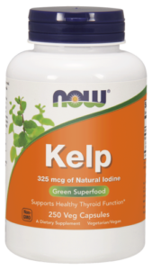 Kelp naturalny jod 325mcg - 250 Vege kaps. - NOW Foods