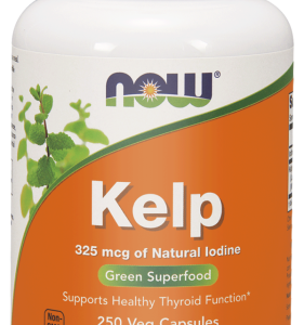 Kelp naturalny jod 325mcg - 250 Vege kaps. - NOW Foods