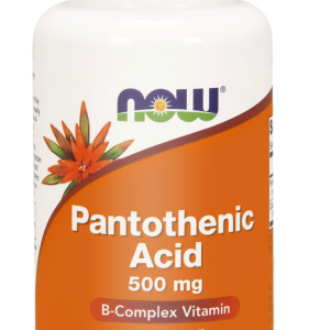 Kwas pantotenowy B-5 500mg 100 kaps. - NOW Foods