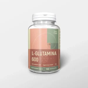 L-Glutamina kapsułki 600mg - 100 kaps. - Nanga