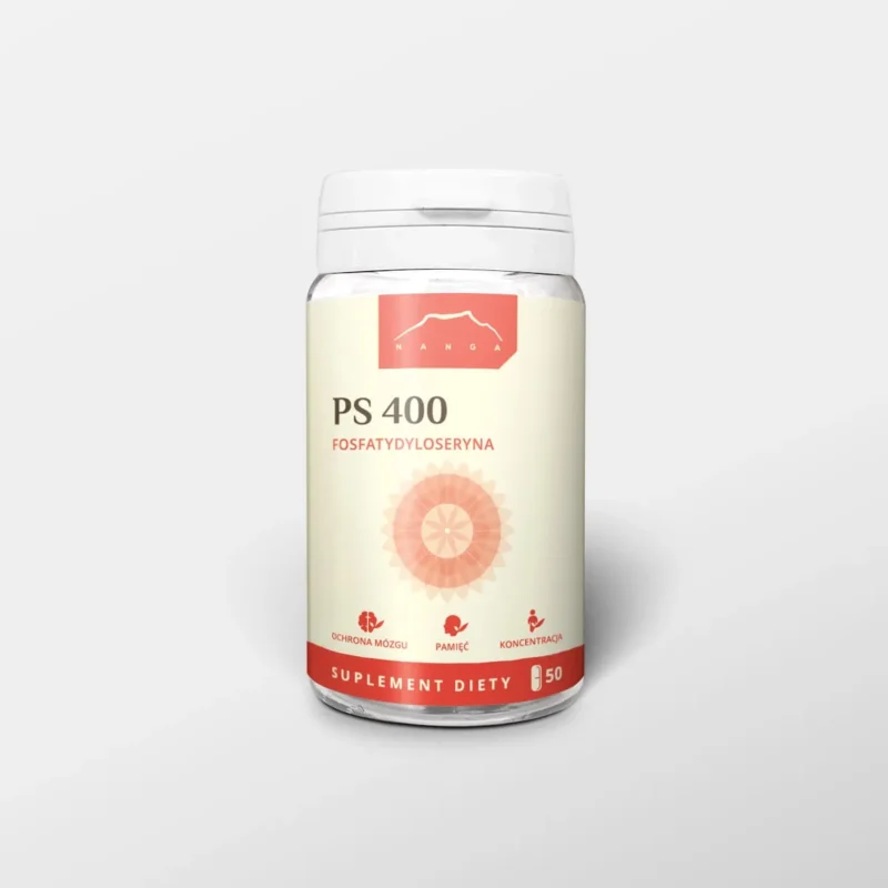 Ekstrakt soi fosfatydyloseryna PS 400mg - 50 kaps. - Nanga