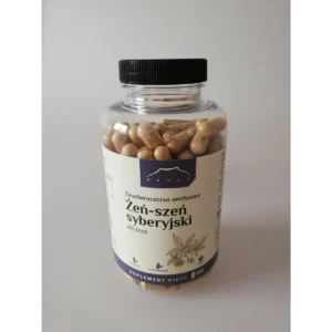 Żeń-szeń syberyjski kapsułki 400mg - 200 kaps. - Nanga