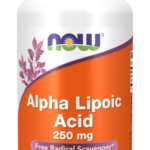 Kwas ALA Alpha Lipoic Acid 250mg 120 kaps. - NOW Foods