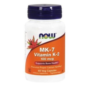 Witamina K-2 MK7 100mcg 60 Vege kaps. - NOW Foods