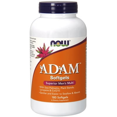 Multiwitamina dla mężczyzn ADAM - 180 Vege kaps. - NOW Foods