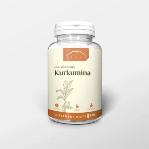 Kurkumina z piperyną kapsułki 500mg - 100 kaps. - Nanga