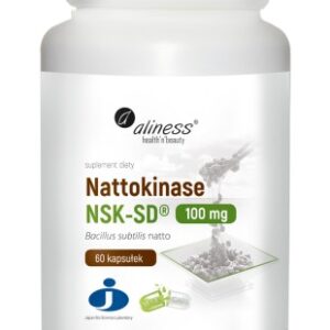 Nattokinase NSK-SD® - Aliness - 100mg - 60 Vege kaps.