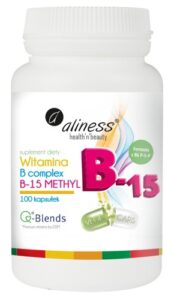 Witamina B Complex Aliness - B-15 Methyl - 100 kaps.