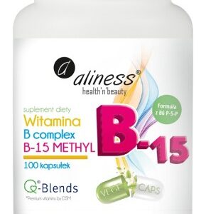 Witamina B Complex Aliness - B-15 Methyl - 100 kaps.