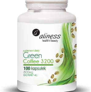 Zielona kawa Aliness - Green Cofee 3200 - 100 kaps.