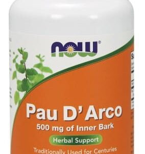 Pau D'Arco 500mg - 100 Vege kaps. - NOW Foods