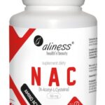 NAC N-Acetyl-L-Cysteine 190 mg (1/2 tab) x 100 kaps. - Aliness