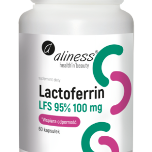 Lactoferrin LFS 90% 100mg x 60 kaps. - Aliness