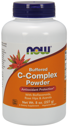 Witamina C w proszku buforowana Complex Powder – 227g - NOW Foods