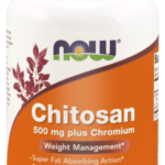 Chitosan + Chrom 500mg – 120 Vege kaps. - NOW Foods