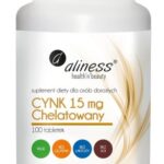 Cynk chelatowany 15 mg x 100 Vege kaps. - Aliness