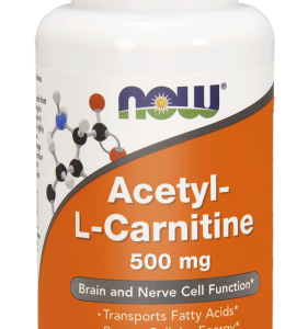 Acetyl-L Karnityna 500mg - 50 Vege kaps. - NOW Foods