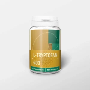 L-tryptofan kapsułki 400mg - 100 kaps. - Nanga