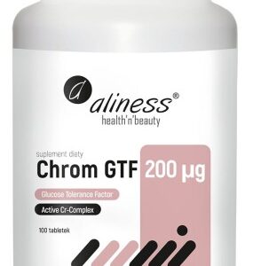 Chrom GTF - Aliness - Active Cr-Complex 200 µg - 100 Vege kaps.