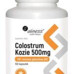 Colostrum Kozie IG 28% 500mg x 100 kaps. - Aliness