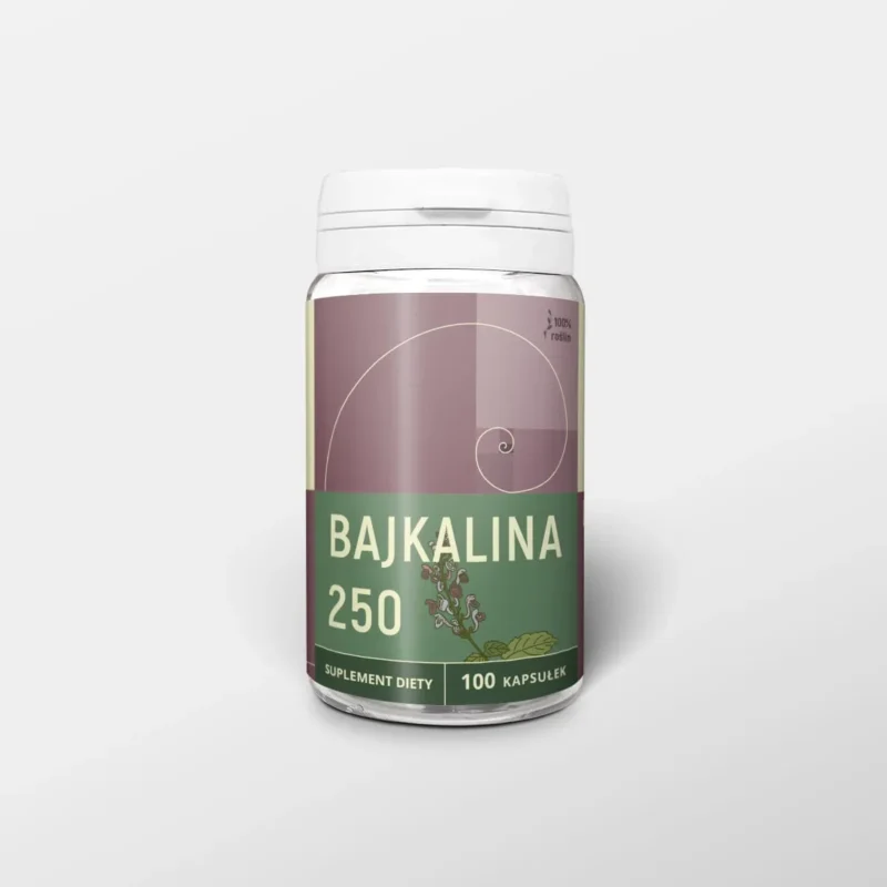 Bajkalina kapsułki 250mg 100 kaps. - Nanga