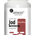 Jod - jodek potasu - Aliness - 200µg/400 µg - 200 Vege kaps.