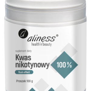 Kwas nikotynowy - Aliness - 100% flush effect - 100g proszek