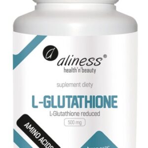 L-Glutathione reduced - Aliness - 500mg - 100 Vege kaps.