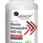 Mumio Shilajit - Mumio himalajskie - Aliness - 400mg - 90 Vege kaps.