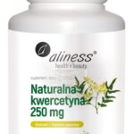 Naturalna kwercetyna - Aliness - 250mg - 100 Vege kaps.