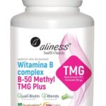 Witamina B Complex Aliness - B-50 Methyl TMG PLUS - 100 Vege kaps.