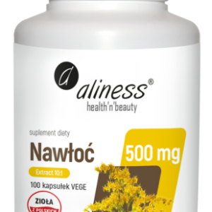 Nawłoć ekstrakt - Aliness - 10:1 500mg - 100 Vege kaps.