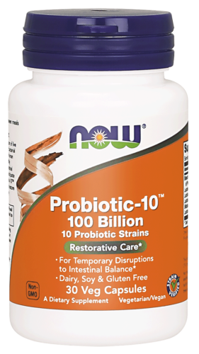 Probiotyk 100 mld bakterii – 30 kaps. - NOW Foods
