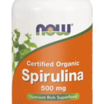 Spirulina organiczna 500mg – 100 tabl. - NOW Foods