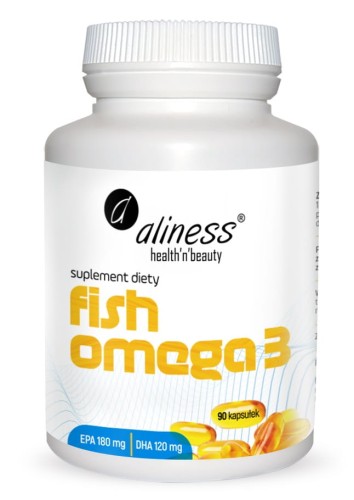 Fish Omega 3 180/120 mg x 90 kaps. - Aliness