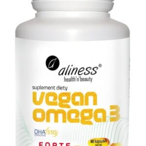 Omega 3 dla Vegan FORTE DHA 500mg - 60 Vege kaps. - Aliness