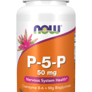 Witamina B6 P-5-P 50mg - 90 Vege kaps. - NOW Foods