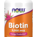 Witamina B7 Biotyna 5000mcg - 60 Vege kaps. - NOW Foods