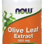 Liść oliwki europejskiej ekstrakt 500mg - 60 Vege kaps. - NOW Foods