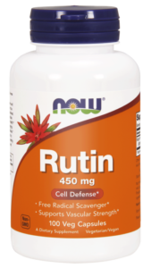 Rutyna rutin 450mg - 100 Vege kaps. - NOW Foods