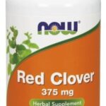 Czerwona koniczyna w kapsułkach red clover 375mg - 100 kaps. - NOW Foods