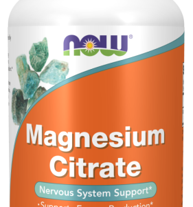 Cytrynian magnezu 400mg - 240 Vege kaps. - NOW Foods