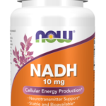 NADH dinukleotyd nikotynoamidoadeninowy 10mg - 60 kaps. - NOW Foods