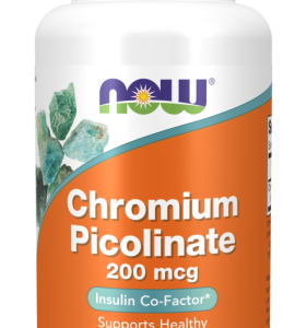 Pikolinian chromu 200mcg - 100 Vege kaps. - NOW Foods