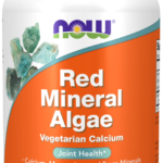 Wapń z alg morskich Red Mineral Algae - 180 Vege kaps. - NOW Foods