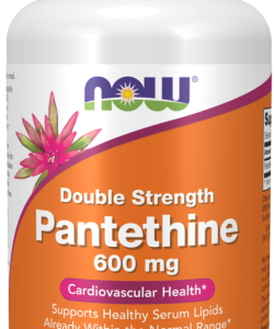 Witamina B5 pantentyna kwas pantotenowy 600mg - 60 żelek - NOW Foods