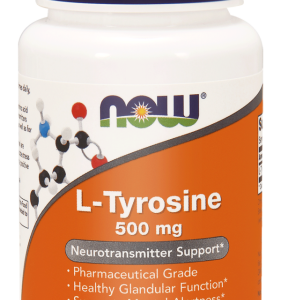 L-Tyrozyna L-tyrosine 500mg - 60 kaps. - NOW Foods