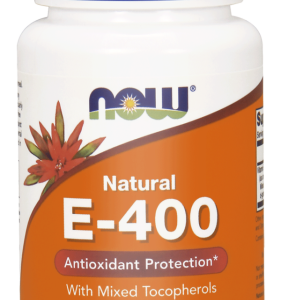 Naturalna witamina E 400IU – 50 kaps. - NOW Foods